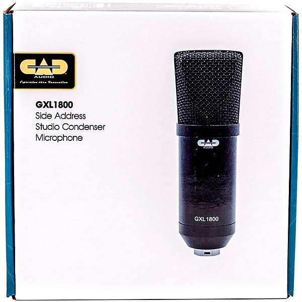 CAD GXL1800 Large Format Side Address Studio Microphone Black