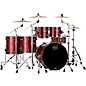 Mapex Saturn Evolution Workhorse Birch 5-Piece Shell Pack With 22" Bass Drum Tuscan Red thumbnail