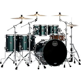 Mapex Saturn Evolution Workho... Mapex Saturn Evolution Workhorse Birch 5-Piece Shell Pack With 22" Bass Drum Brunswick Green