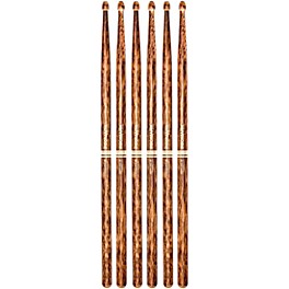 Promark FireGrain Drum Sticks 3-Pack 5A Wood Promark FireGrain Drum Sticks 3-Pack 5B Wood