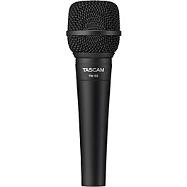 TASCAM TM-82 Dynamic Microphone for Recording Vocals and Instruments Black