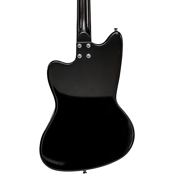Silvertone 1478 Solidbody Electric Guitar Gloss Black