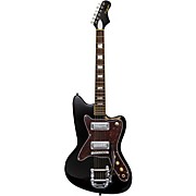Silvertone 1478 Solidbody Electric Guitar Gloss Black for sale