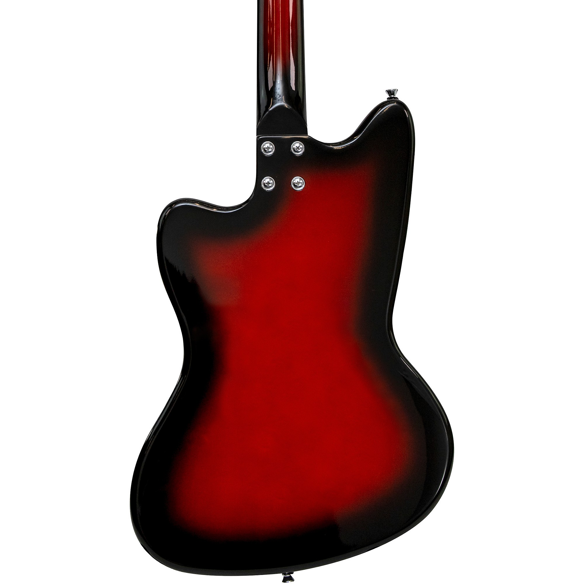 Silvertone 1478 Solidbody Electric Guitar Red Sunburst
