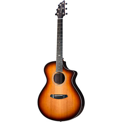 Breedlove Premier Redwood-East Indian Rosewood Concert Ce Acoustic-Electric Guitar Edge Burst for sale