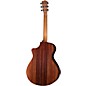 Breedlove Premier Redwood-East Indian Rosewood Concerto CE Acoustic-Electric Guitar Edge Burst