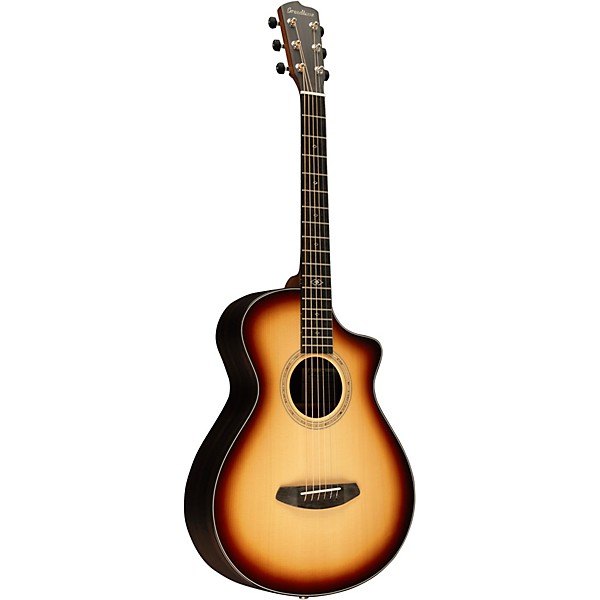 Breedlove Premier Sitka Spruce-East Indian Rosewood Concertina CE Acoustic-Electric Guitar Burnt Amber Burst