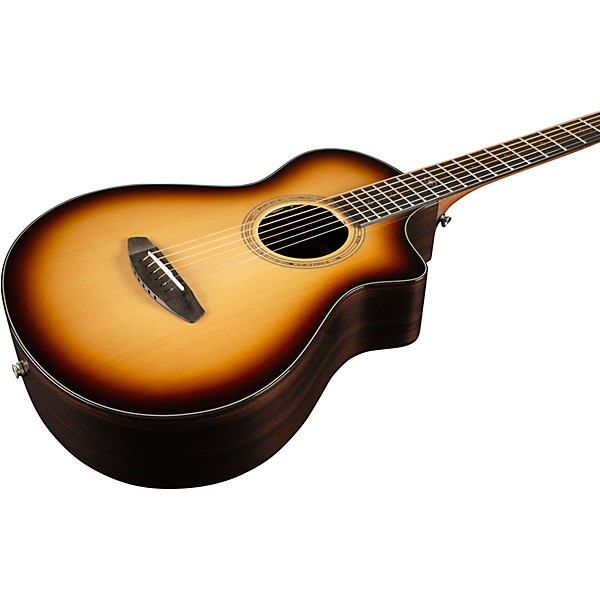 Breedlove Premier Sitka Spruce-East Indian Rosewood Concertina CE Acoustic-Electric Guitar Burnt Amber Burst