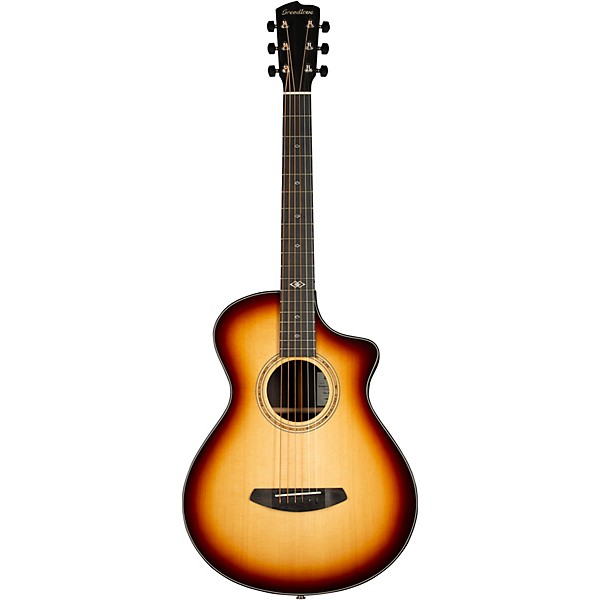 Breedlove Premier Sitka Spruce-East Indian Rosewood Concertina CE Acoustic-Electric Guitar Burnt Amber Burst