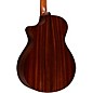 Breedlove Premier Sitka Spruce-East Indian Rosewood Concerto CE Acoustic-Electric Guitar Burnt Amber Burst