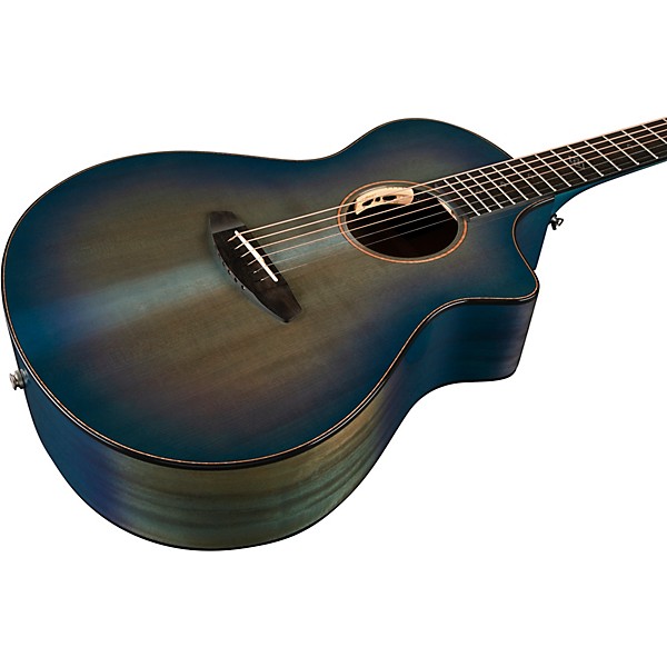 Breedlove Oregon Limited Myrtlewood-Myrtlewood Concert CE Acoustic-Electric Guitar Blue Eyes