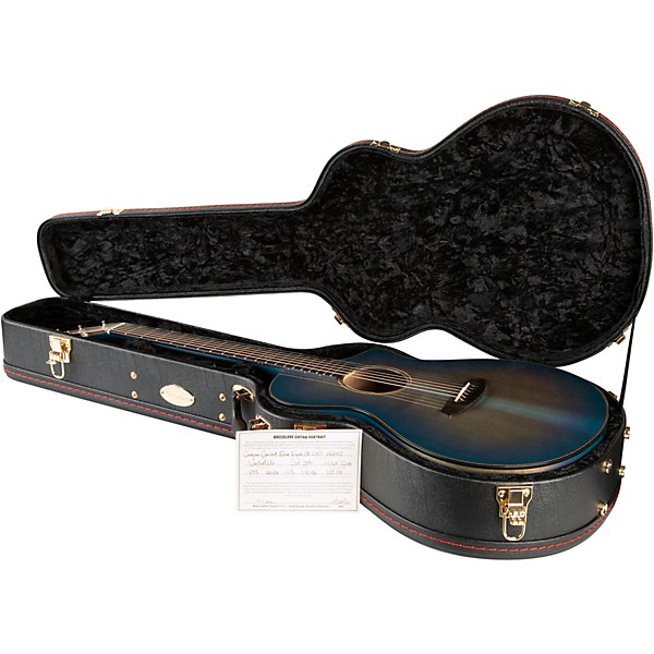 Breedlove Oregon Limited Myrtlewood-Myrtlewood Concert CE Acoustic-Electric Guitar Blue Eyes