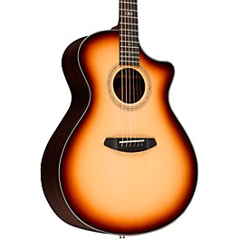 Breedlove Premier Adirondack Spruce-East Indian Rosewood Concerto CE Acoustic-Electric Guitar Burnt Amber Burst