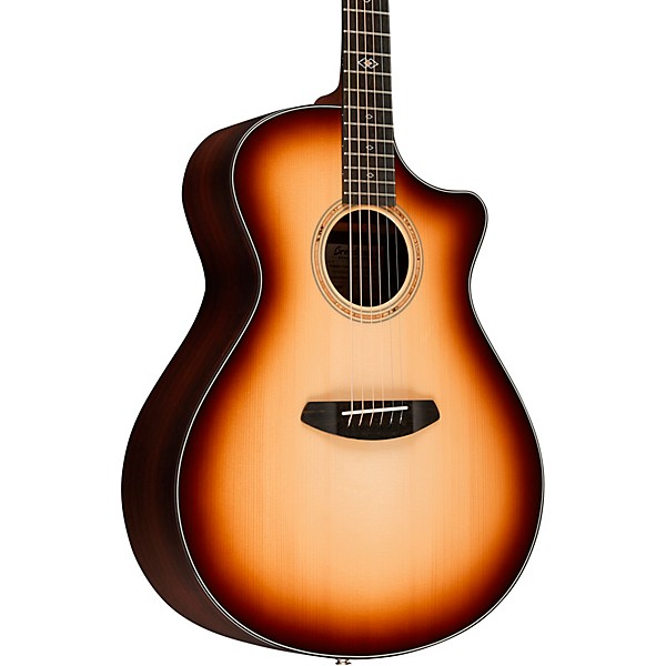 Breedlove Premier Adirondack Spruce-East Indian Rosewood Concerto CE Acoustic-Electric Guitar Burnt Amber Burst