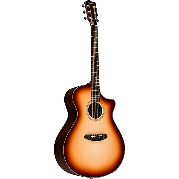 Breedlove Premier Adirondack Spruce-East Indian Rosewood Concerto CE Acoustic-Electric Guitar Burnt Amber Burst