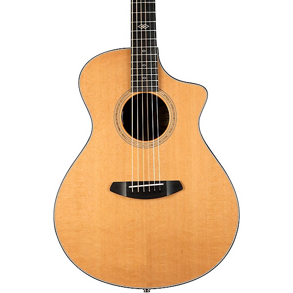 Breedlove Premier Limited Red Cedar-East Indian Rosewood Concert CE Acoustic-Electric Guitar Natural