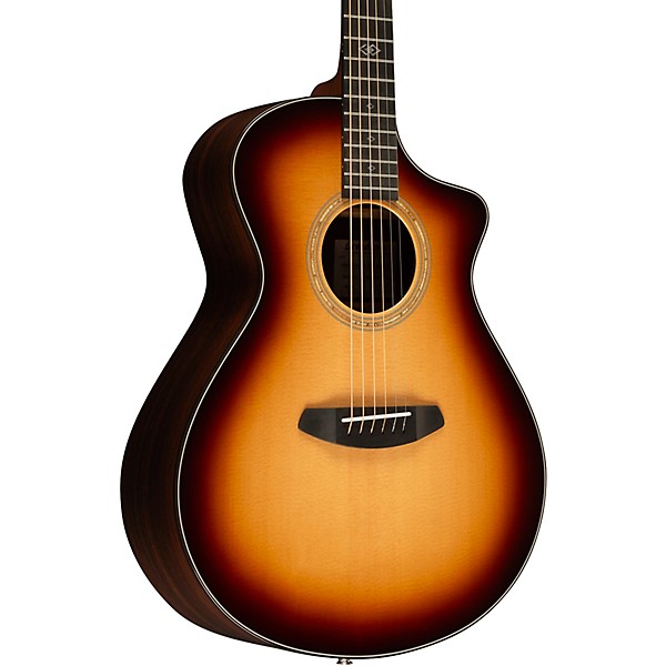 Breedlove Premier Sitka Spruce-East Indian Rosewood Concert CE Acoustic-Electric Guitar Burnt Amber Burst