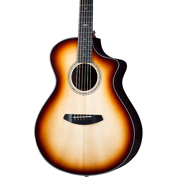 Breedlove Premier Adirondack Spruce-East Indian Rosewood Concert CE Acoustic-Electric Guitar Burnt Amber Burst