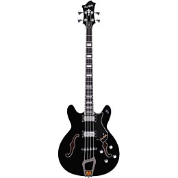 Hagstrom Viking Electric Short-Scale Bass Guitar Black