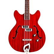 Guild Starfire I Bass Short Scale Semi-Hollow Electric Bass Guitar Cherry Red for sale