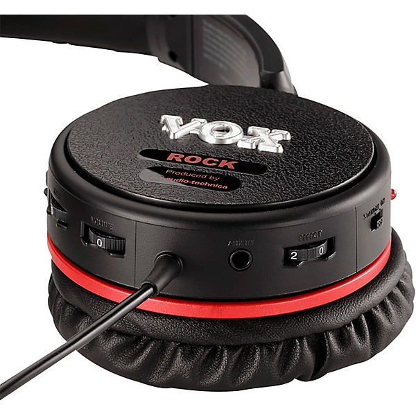 VOX VGH Rock Guitar Amp Headphones Black