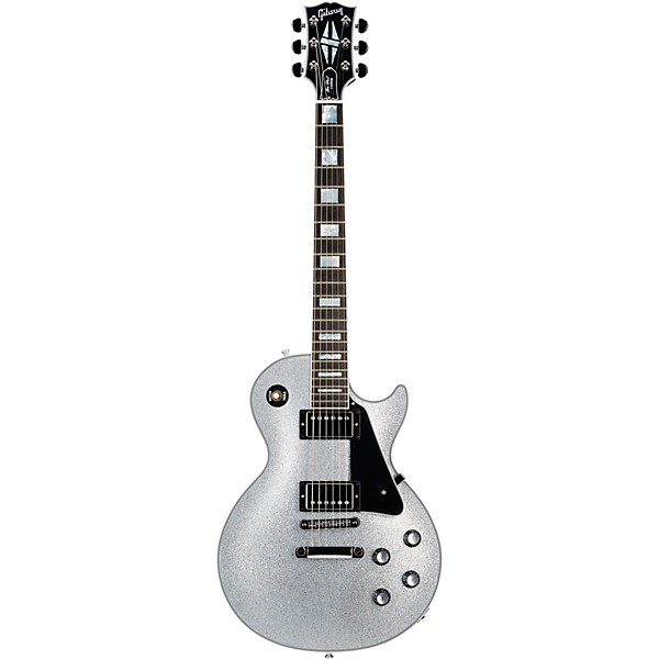 Gibson Custom Les Paul Custom Limited-Edition Electric Guitar Silver Sparkle