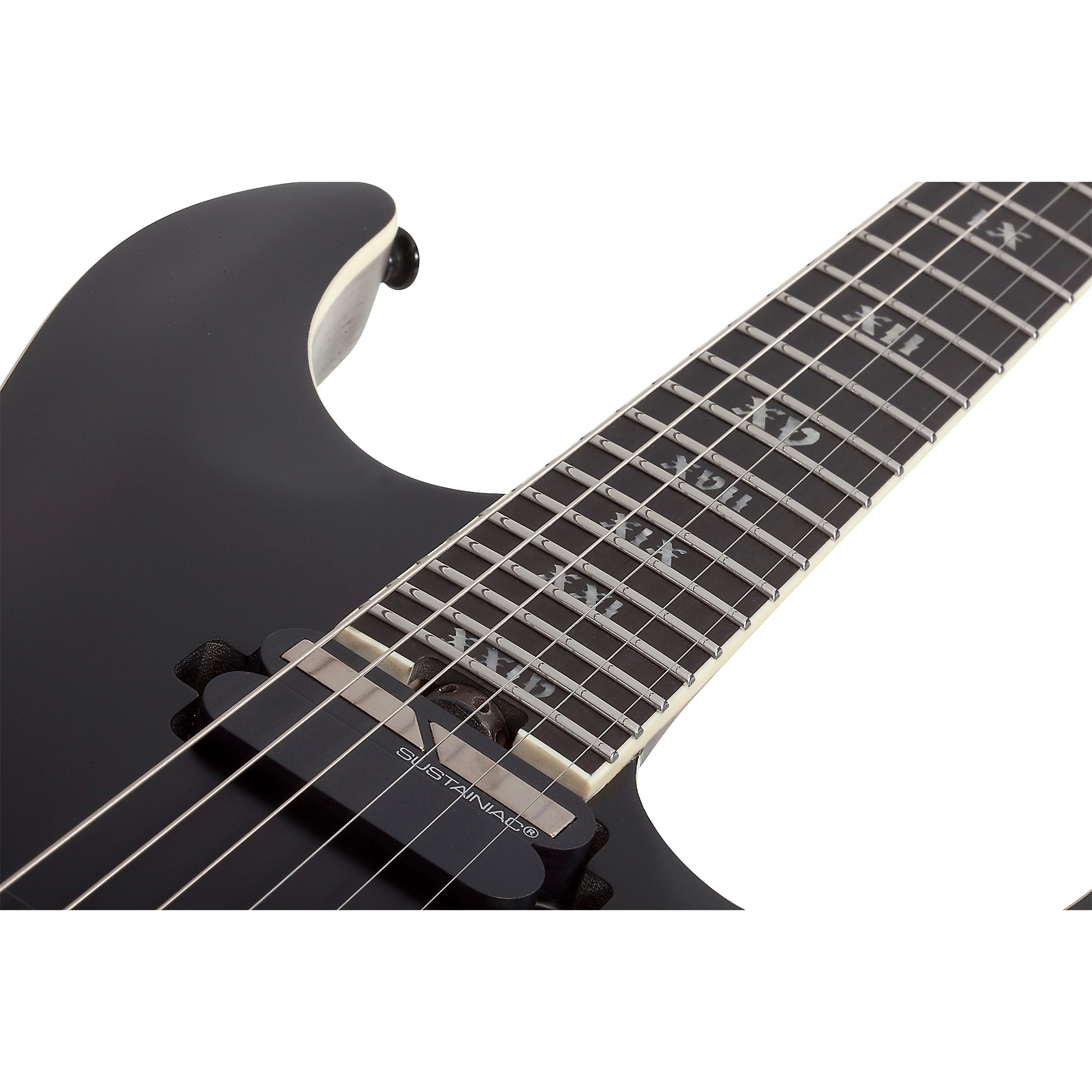 Schecter C-7 SLS Evil Twin - Satin Black並行輸入 取り寄せた本物の