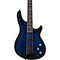 Schecter Guitar Research Omen Elite-4 4-String Electric Bass Guitar See-Thru Blue Burst thumbnail