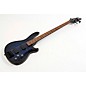 Open Box Schecter Guitar Research Omen Elite-4 4-String Electric Bass Guitar Level 3 See-Thru Blue Burst 197881487362 thumbnail