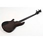 Open Box Schecter Guitar Research Omen Elite-4 4-String Electric Bass Guitar Level 3 See-Thru Blue Burst 197881487362