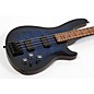 Open Box Schecter Guitar Research Omen Elite-4 4-String Electric Bass Guitar Level 3 See-Thru Blue Burst 197881487362