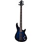 Schecter Guitar Research Omen Elite-5 5-String Electric Bass See-Thru Blue Burst