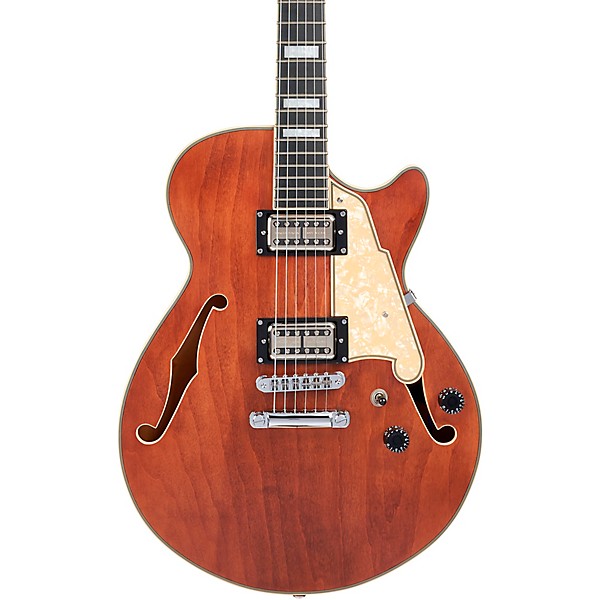 D'Angelico Premier Series SS XT Semi-Hollow Limited-Edition Electric Guitar With Seymour Duncan Psyclone Humbuckers Matte ...