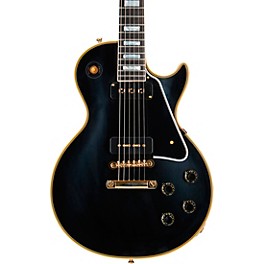 Gibson Custom 1954 Les Paul Custom Staple Pickup Reissue VOS Electric Guitar Ebony