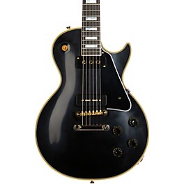 Gibson Custom 1954 Les Paul Custom Staple Pickup Reissue VOS Electric Guitar Ebony