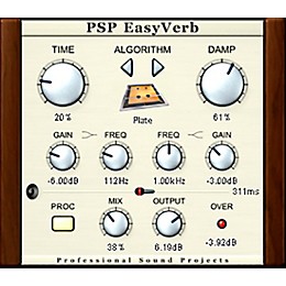 PSP Audioware PSP EasyVerb (Download)