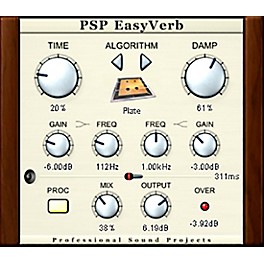 PSP Audioware PSP EasyVerb (Download)