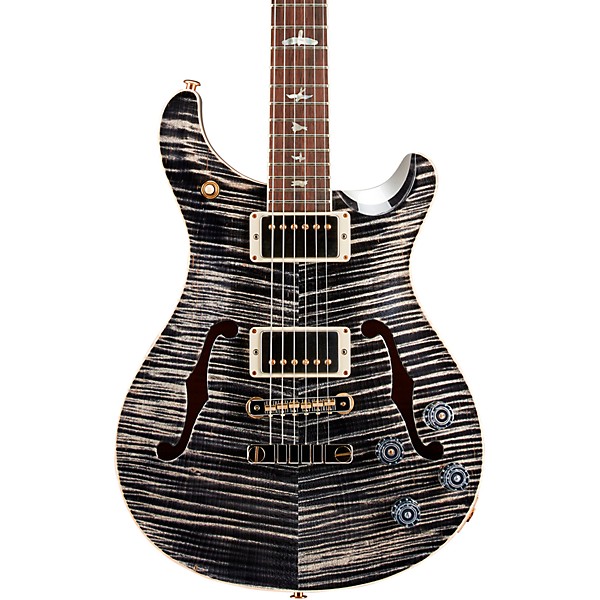 PRS Wood Library McCarty 594 Hollowbody II Platinum Limited-Edition Electric Guitar Charcoal