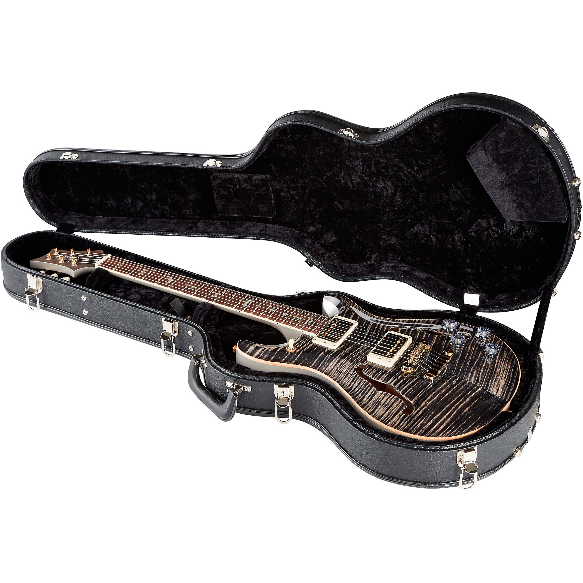 Platinum PRS Wood Library McCarty 594 Hollowbody II Platinum Platinum PRS Wood Library McCarty 594 Hollowbody II Platinum