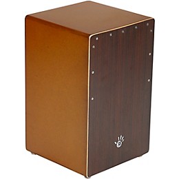 X8 Drums Earthtones Cajon Drum Espresso