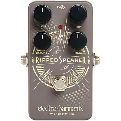 Electro-Harmonix Ripped Speaker Fuzz Effects Pedal Gray for sale