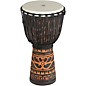 X8 Drums Deep Carve Antique Chocolate Djembe Drum 10 in. thumbnail