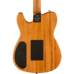 Fender American Acoustasonic Telecaster Ebony Fingerboard Acoustic-Electric Guitar Crimson Red