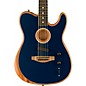 Fender American Acoustasonic Telecaster Ebony Fingerboard Acoustic-Electric Guitar Steel Blue thumbnail