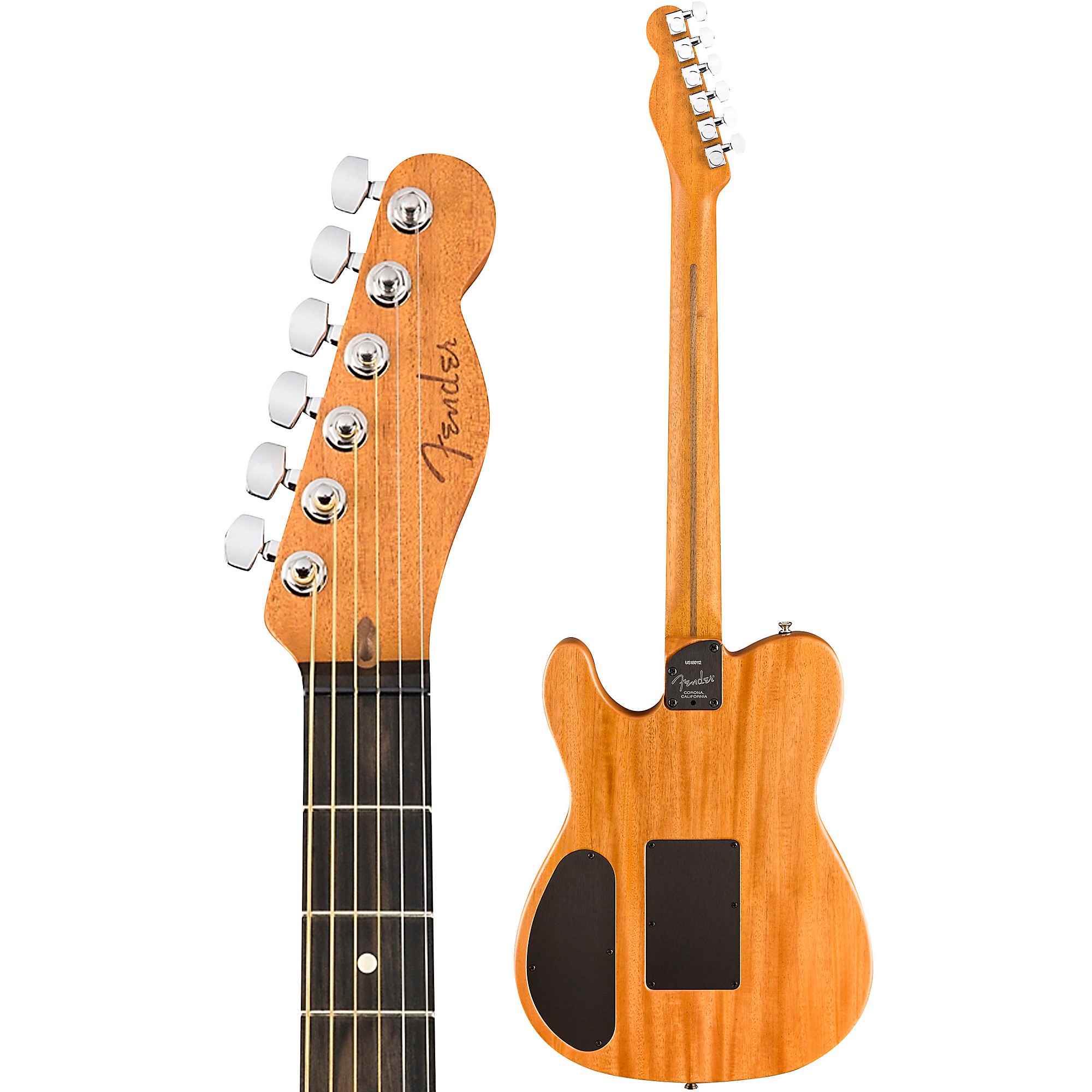 Fender American Acoustasonic Telecaster Ebony Fingerboard Acoustic-Electric Guitar Dakota Red Fender American Acoustasonic Telecaster Ebony Fingerboard Acoustic-Electric Guitar Dakota Red