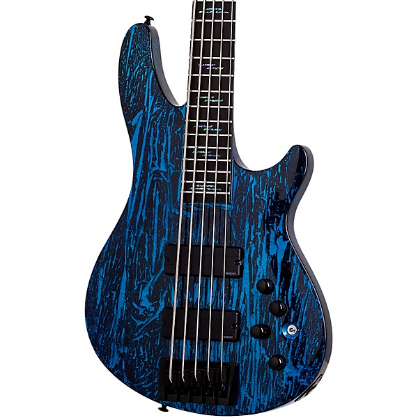 SCHECTER 5弦ベース スルーネック Silver Mountain｜Yahoo - ベース