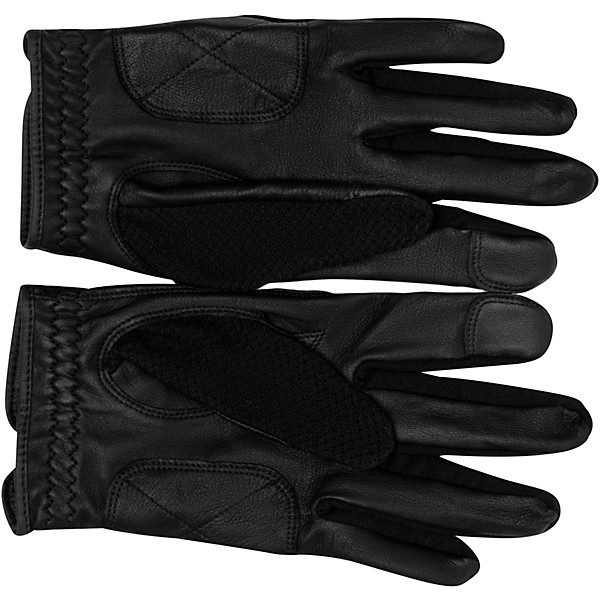 Zildjian Touchscreen Drummers Gloves Medium Black