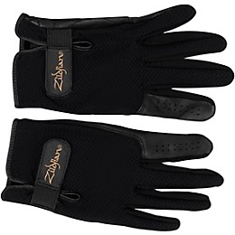 Zildjian Touchscreen Drummers Gloves Extra Large Black