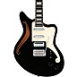 Open Box D'Angelico Premier Series Bedford SH Limited-Edition Electric Guitar with Tremolo Level 2 Black Flake 194744883248 thumbnail