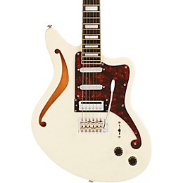 Open Box D'Angelico Premier Series Bedford SH Limited-Edition Electric Guitar with Tremolo Level 2 Champagne 194744708954